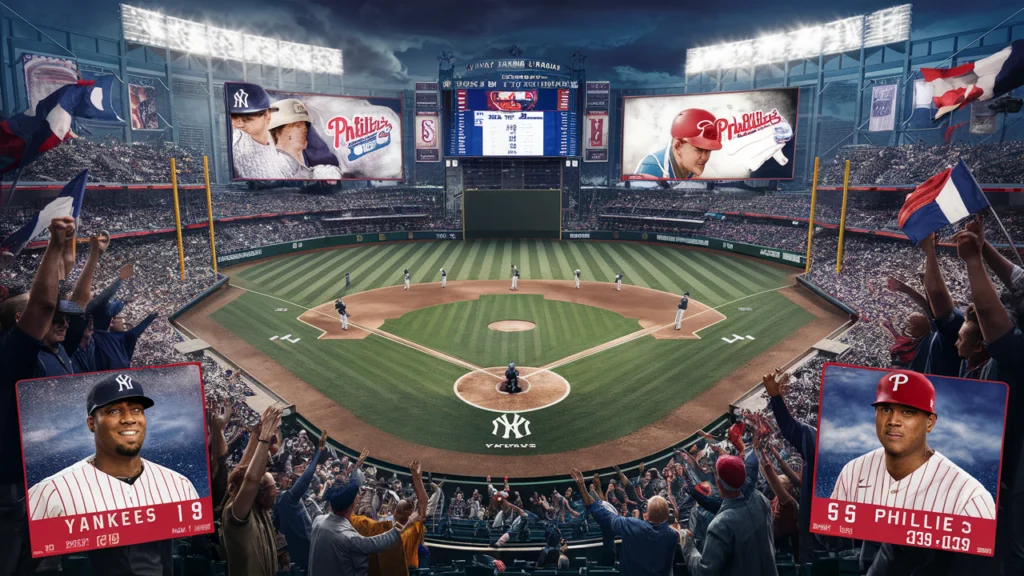 yankees vs phillies match player stats